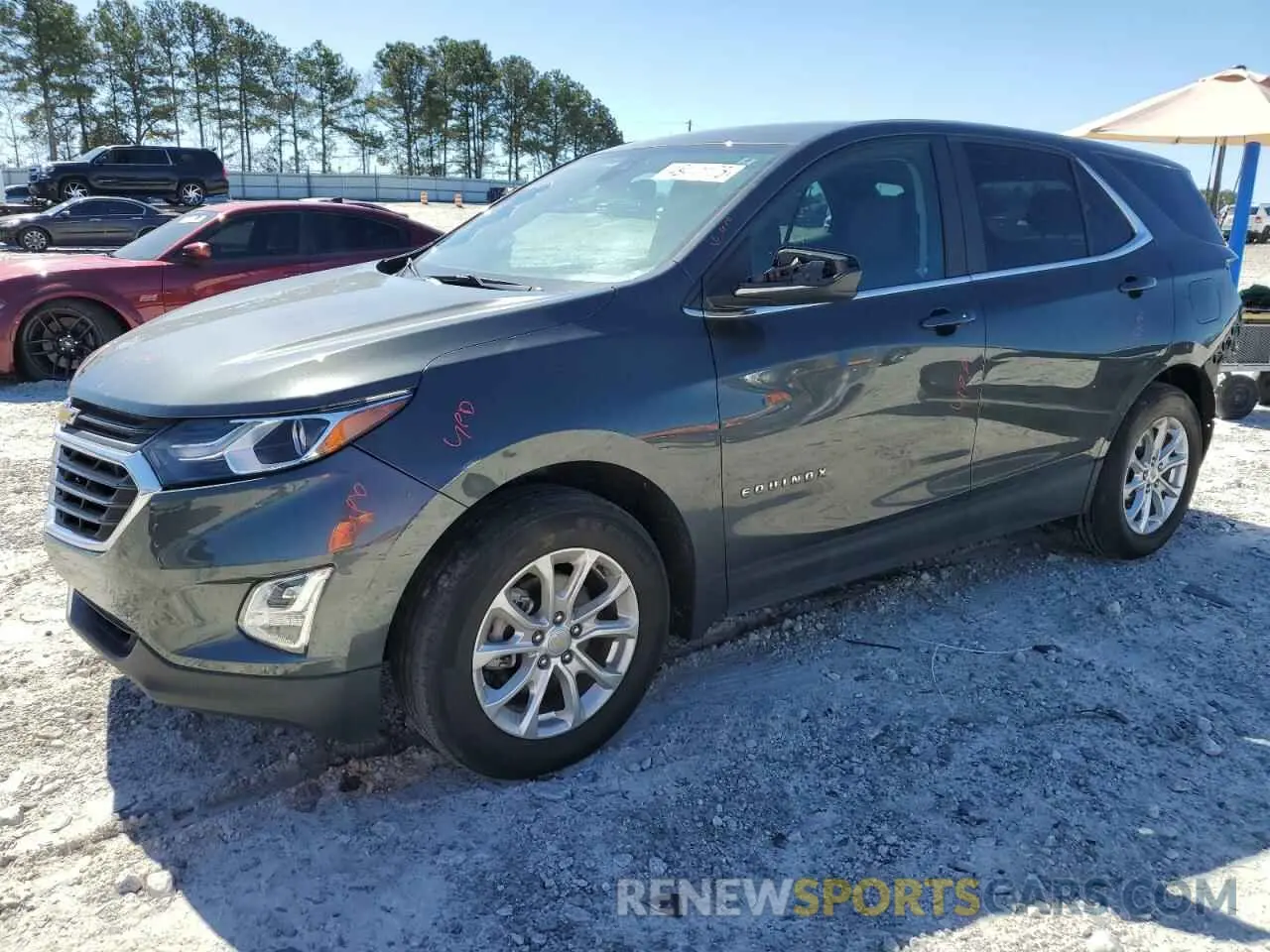 1 Photograph of a damaged car 3GNAXKEV0ML391764 CHEVROLET EQUINOX 2021