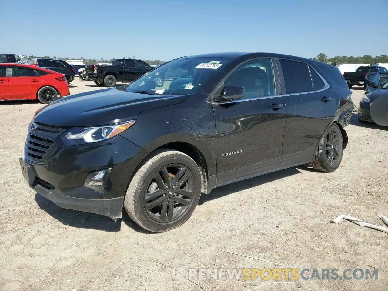 1 Photograph of a damaged car 3GNAXKEV1ML360474 CHEVROLET EQUINOX 2021
