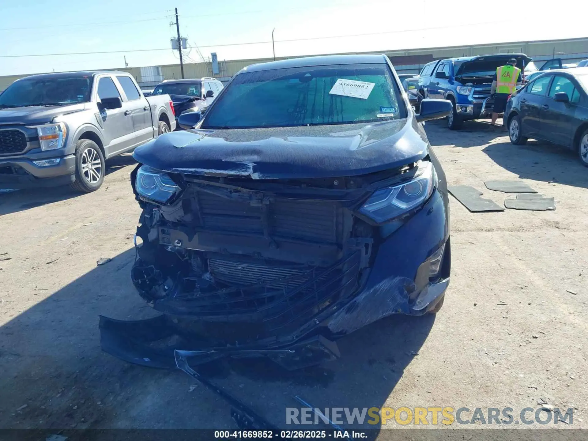 12 Photograph of a damaged car 3GNAXKEV1MS129189 CHEVROLET EQUINOX 2021