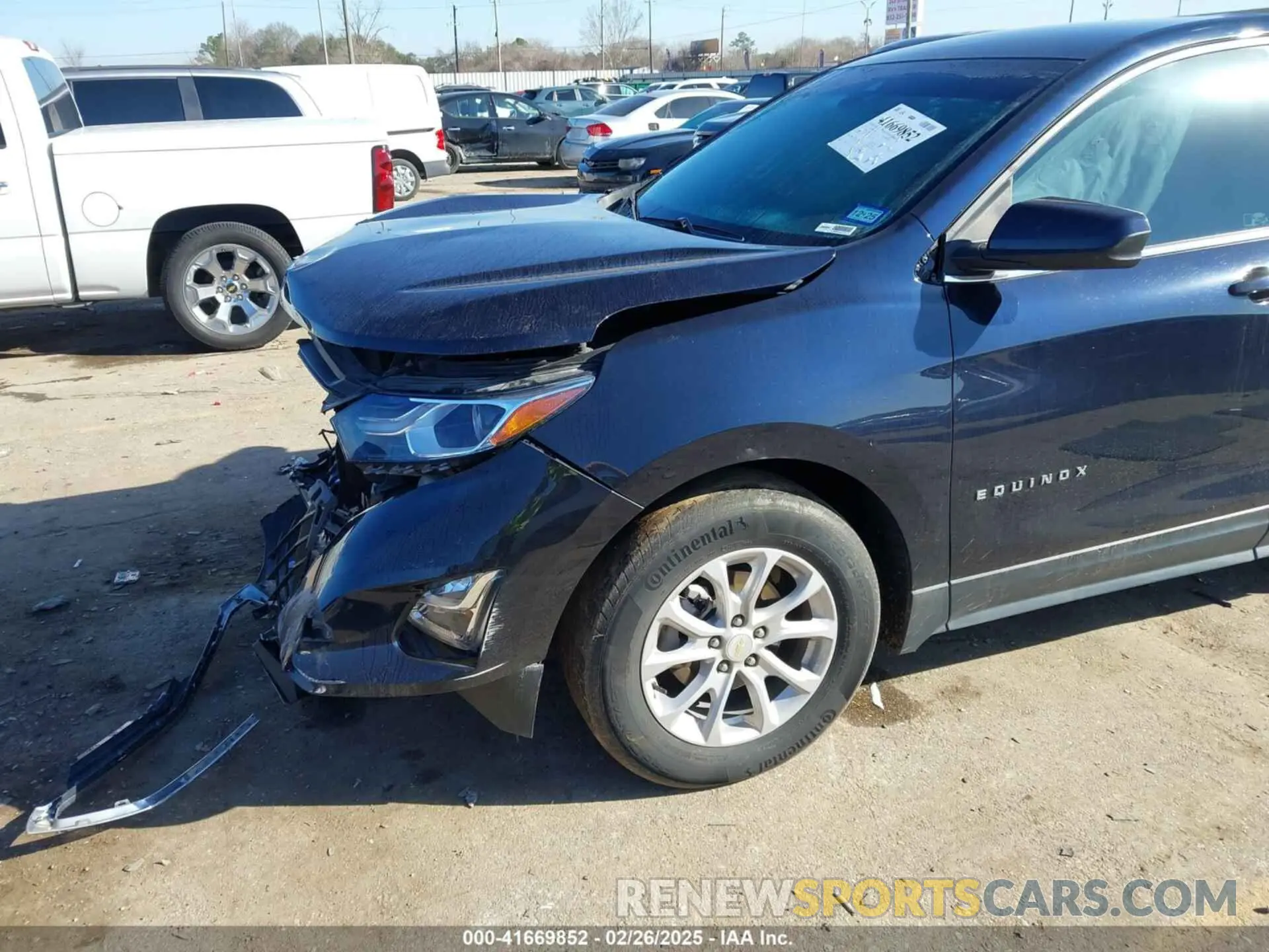 6 Photograph of a damaged car 3GNAXKEV1MS129189 CHEVROLET EQUINOX 2021
