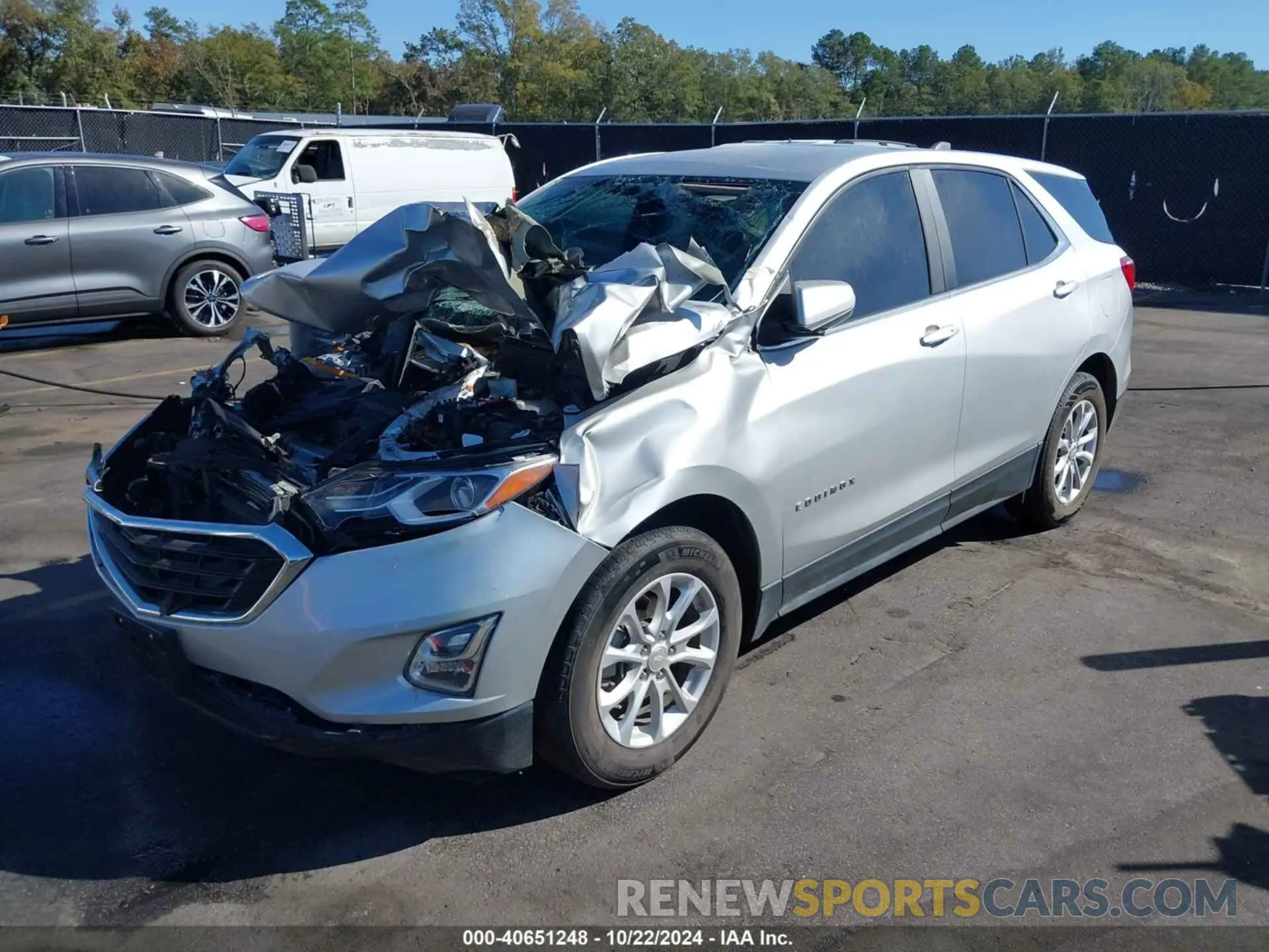2 Фотография поврежденного автомобиля 3GNAXKEV1MS131525 CHEVROLET EQUINOX 2021