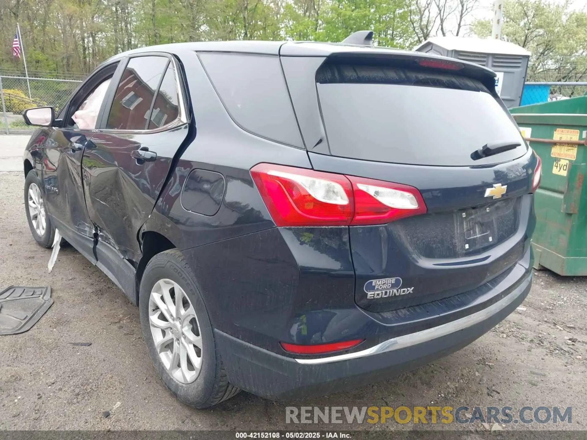 3 Фотография поврежденного автомобиля 3GNAXKEV1MS131704 CHEVROLET EQUINOX 2021
