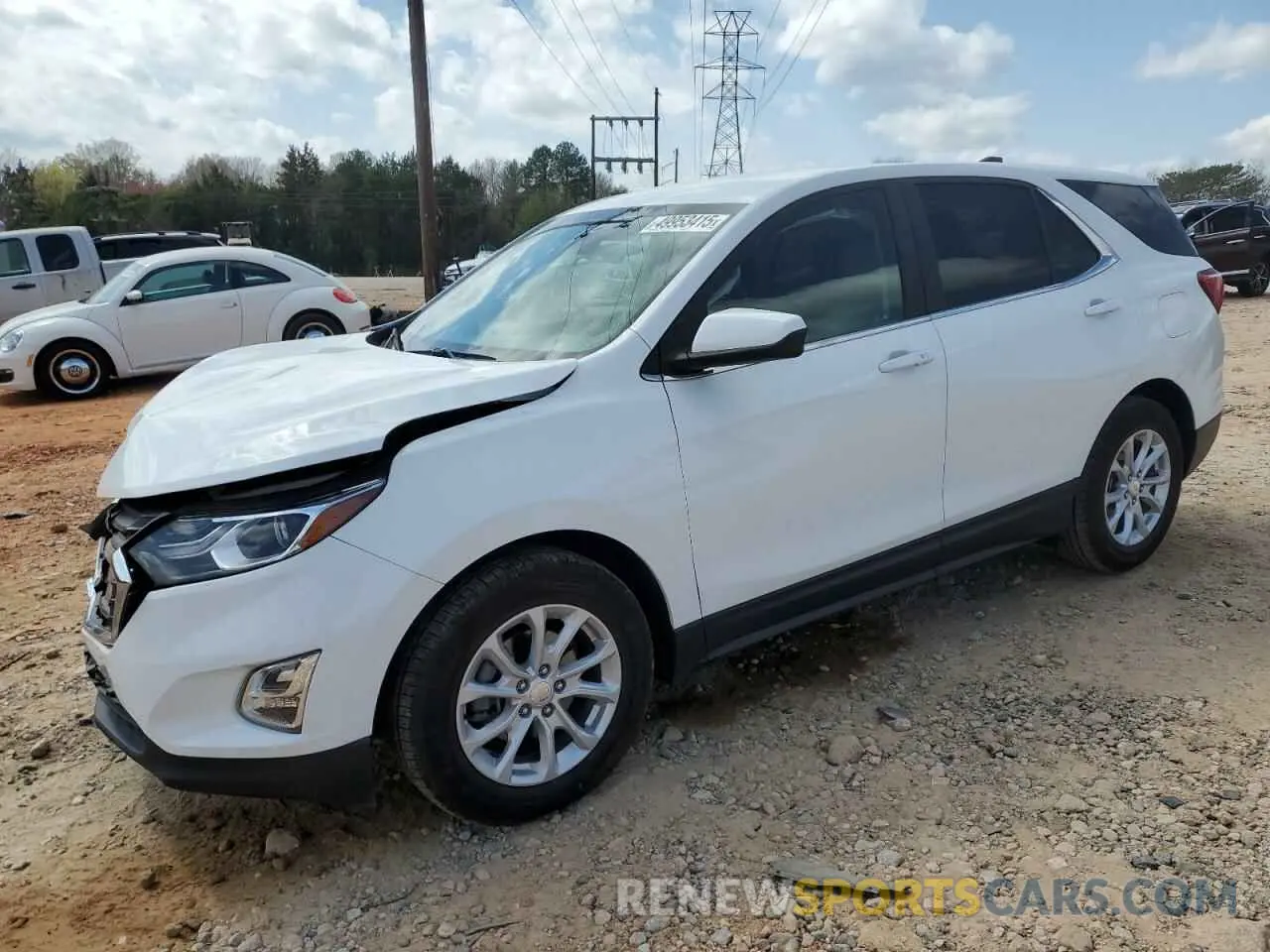 1 Photograph of a damaged car 3GNAXKEV1MS132805 CHEVROLET EQUINOX 2021