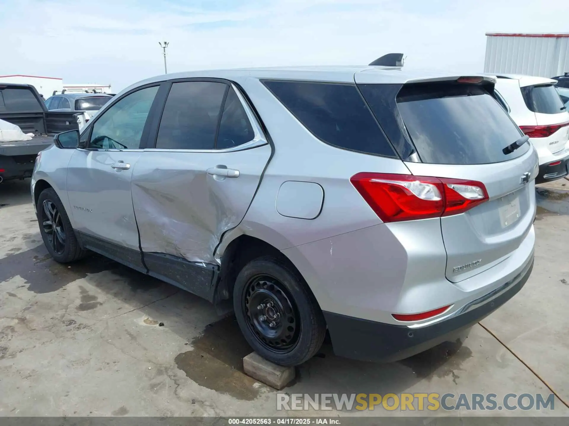 6 Фотография поврежденного автомобиля 3GNAXKEV1MS181857 CHEVROLET EQUINOX 2021