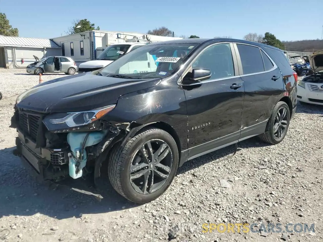 1 Photograph of a damaged car 3GNAXKEV2ML347118 CHEVROLET EQUINOX 2021