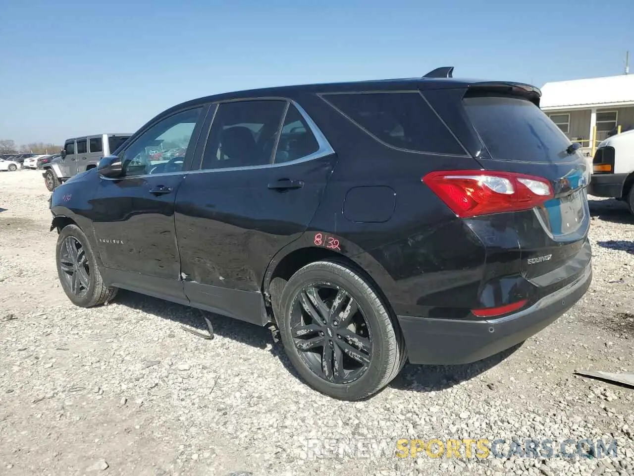 2 Photograph of a damaged car 3GNAXKEV2ML347118 CHEVROLET EQUINOX 2021