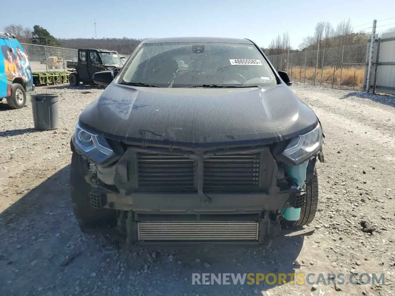 5 Photograph of a damaged car 3GNAXKEV2ML347118 CHEVROLET EQUINOX 2021