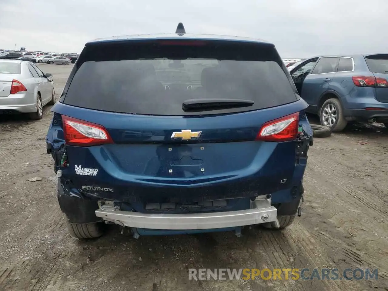 6 Photograph of a damaged car 3GNAXKEV2ML400156 CHEVROLET EQUINOX 2021
