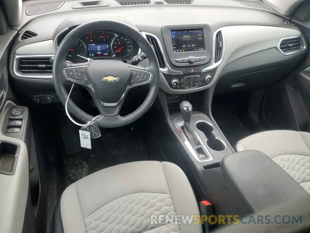 8 Photograph of a damaged car 3GNAXKEV2ML400156 CHEVROLET EQUINOX 2021