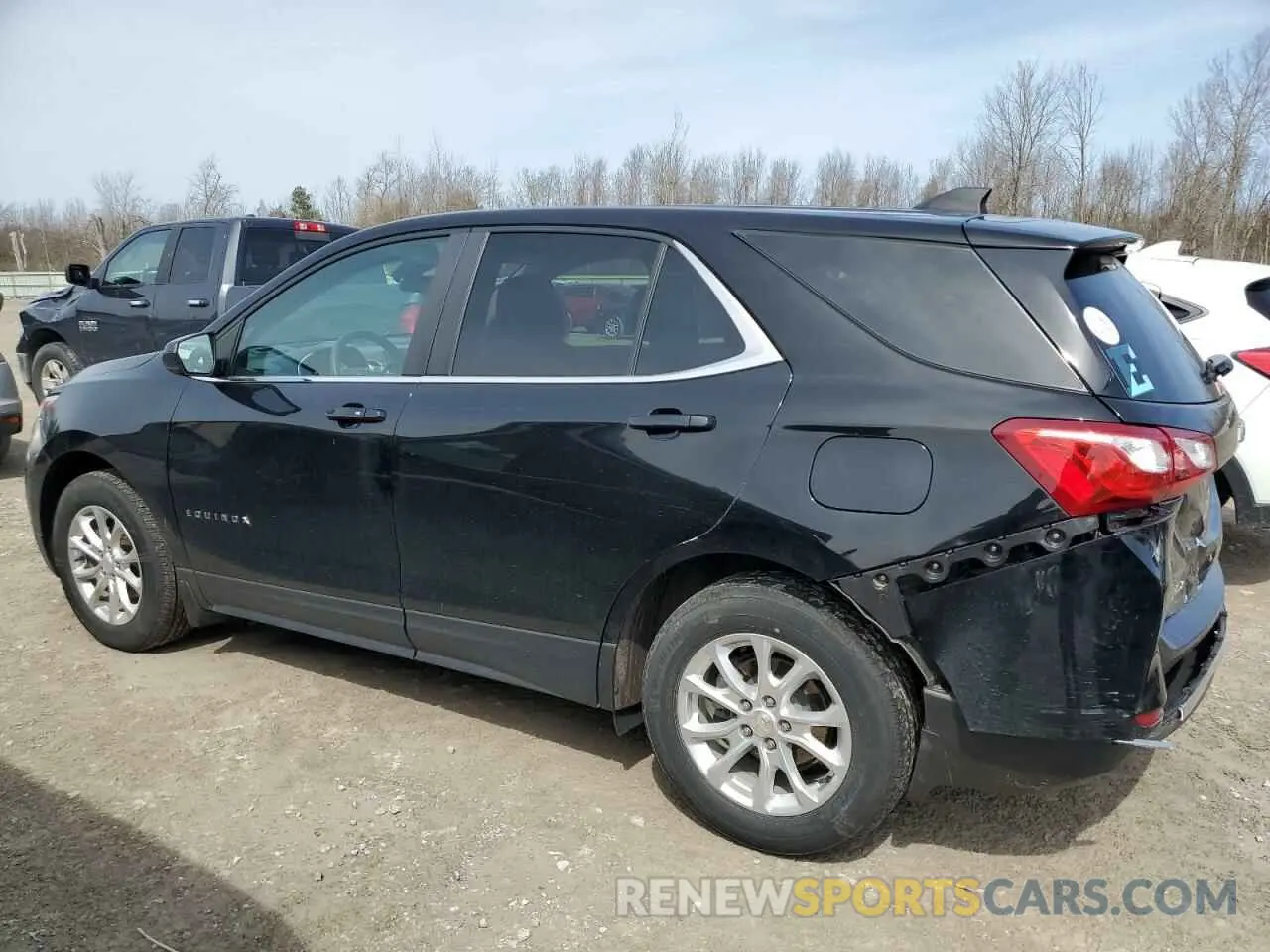 2 Фотография поврежденного автомобиля 3GNAXKEV2ML402893 CHEVROLET EQUINOX 2021