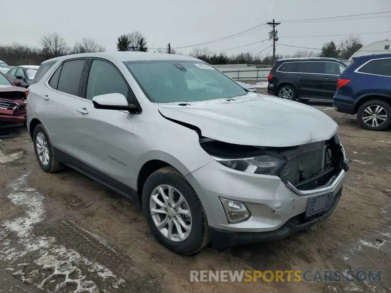 4 Photograph of a damaged car 3GNAXKEV2MS116287 CHEVROLET EQUINOX 2021