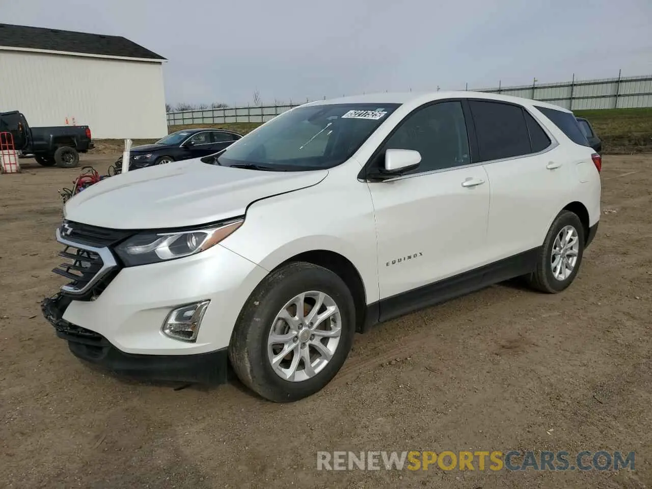 1 Photograph of a damaged car 3GNAXKEV2MS122137 CHEVROLET EQUINOX 2021