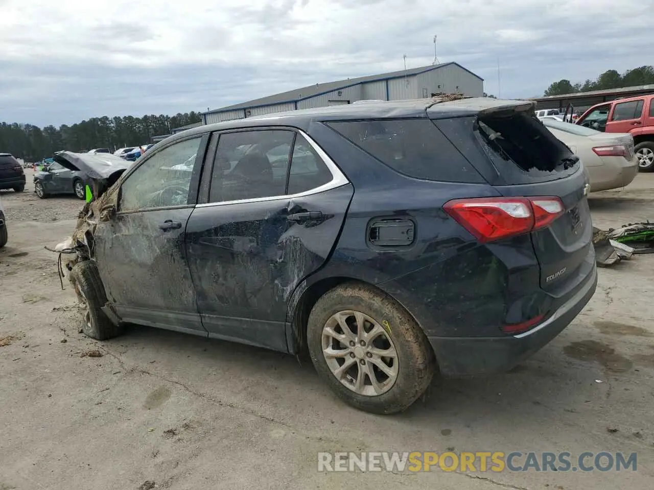 2 Фотография поврежденного автомобиля 3GNAXKEV2MS125376 CHEVROLET EQUINOX 2021