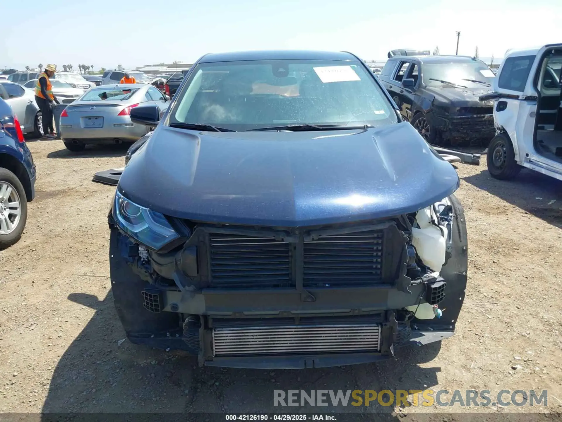 13 Photograph of a damaged car 3GNAXKEV2MS141755 CHEVROLET EQUINOX 2021