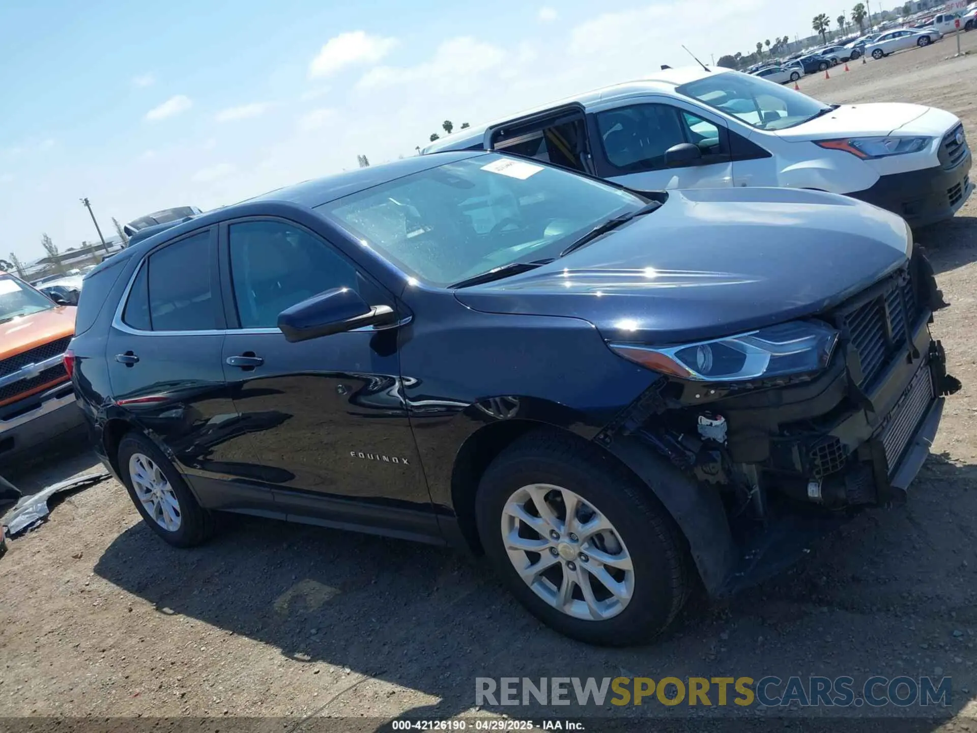 14 Photograph of a damaged car 3GNAXKEV2MS141755 CHEVROLET EQUINOX 2021