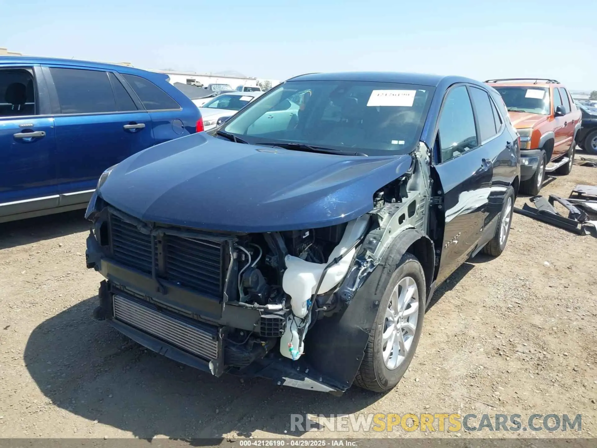 6 Photograph of a damaged car 3GNAXKEV2MS141755 CHEVROLET EQUINOX 2021