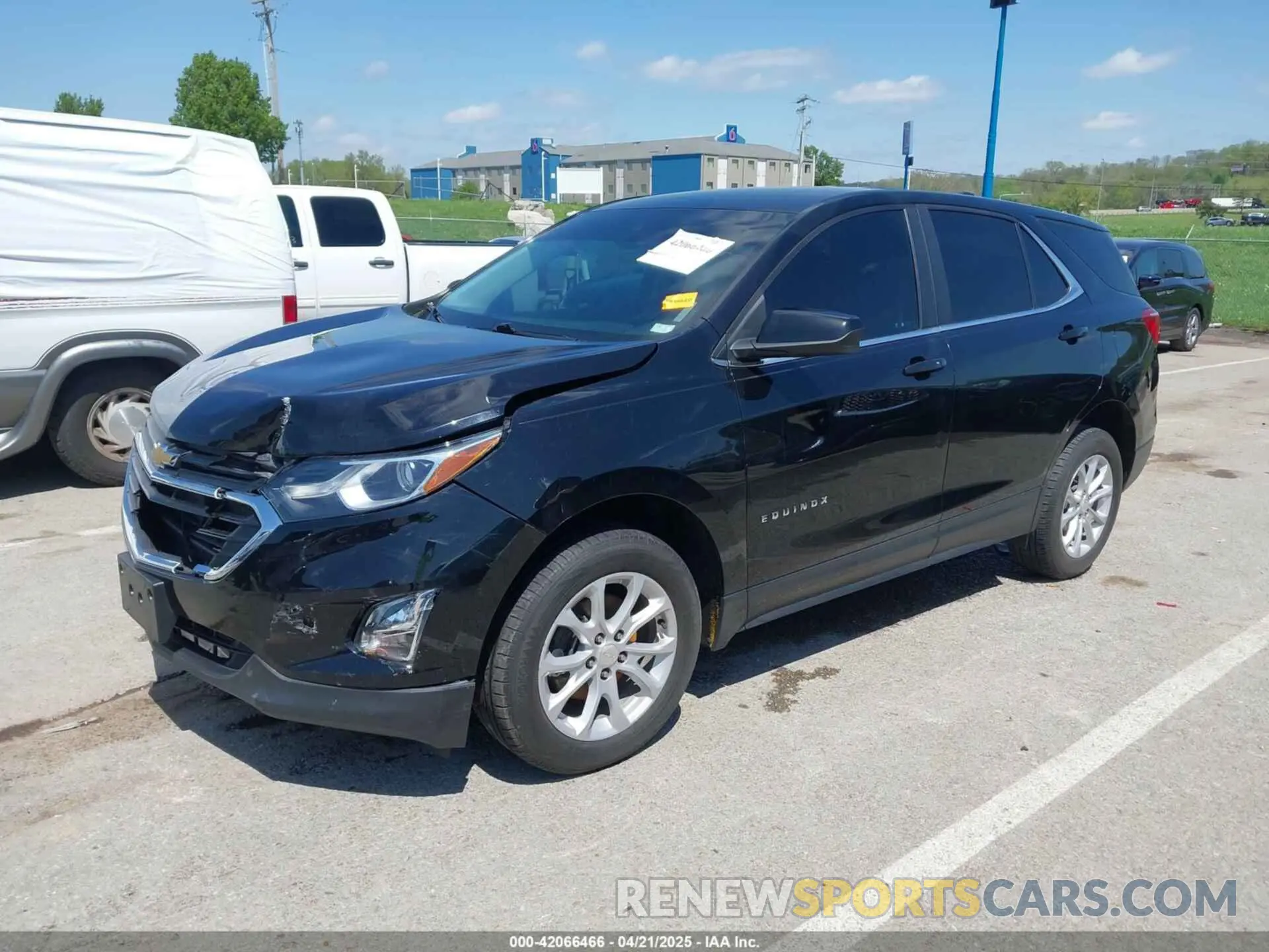 2 Фотография поврежденного автомобиля 3GNAXKEV3ML367443 CHEVROLET EQUINOX 2021
