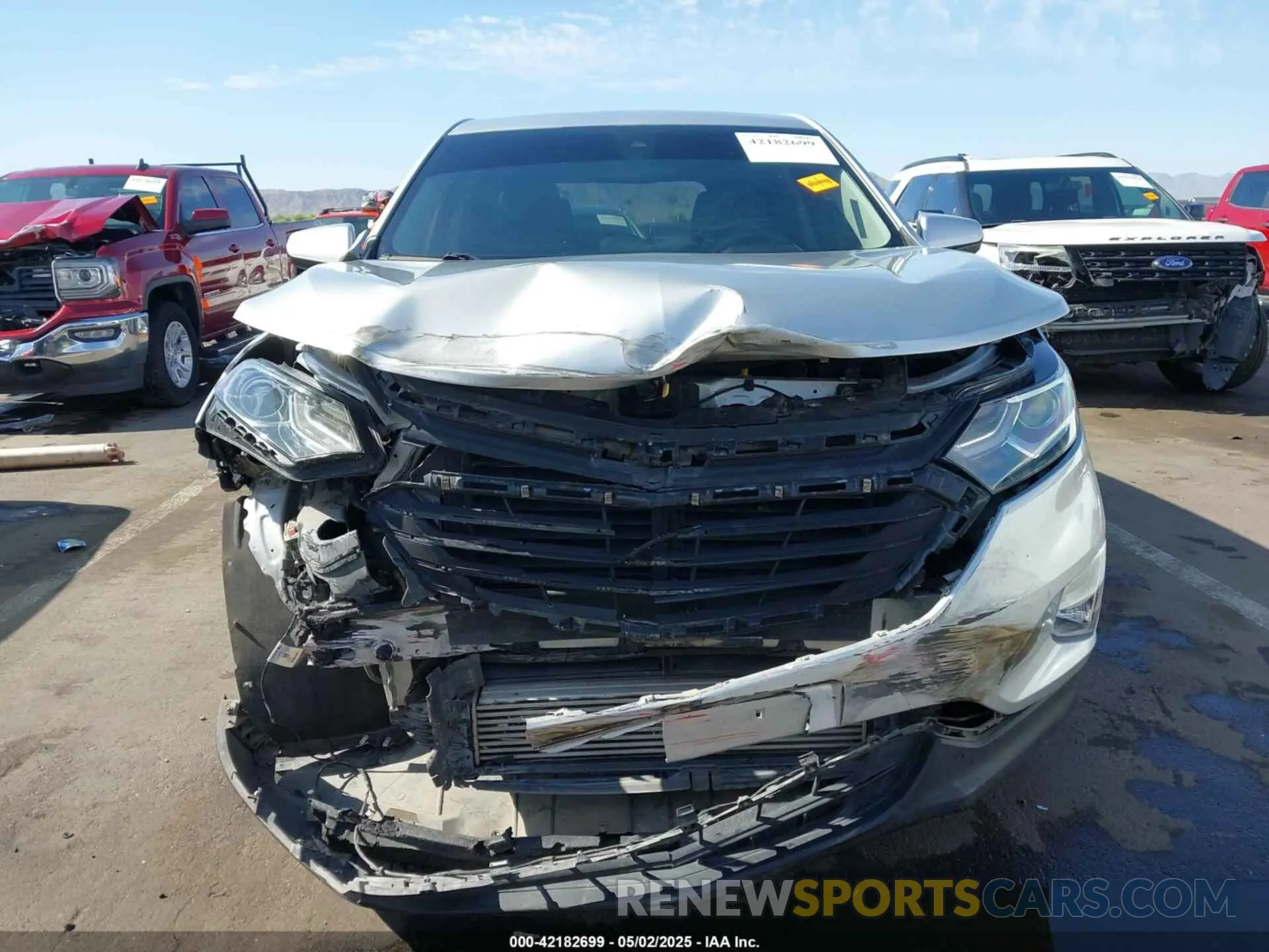 13 Photograph of a damaged car 3GNAXKEV3MS127136 CHEVROLET EQUINOX 2021