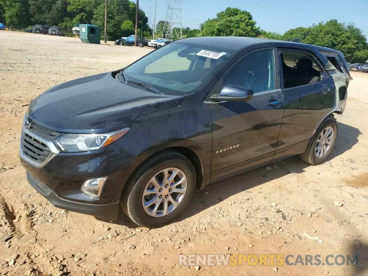 1 Фотография поврежденного автомобиля 3GNAXKEV3MS148861 CHEVROLET EQUINOX 2021