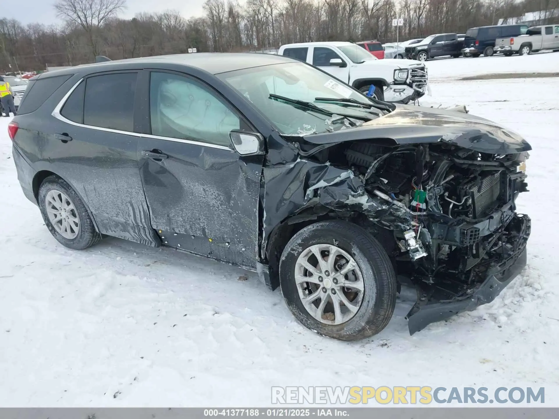 1 Фотография поврежденного автомобиля 3GNAXKEV4ML305484 CHEVROLET EQUINOX 2021