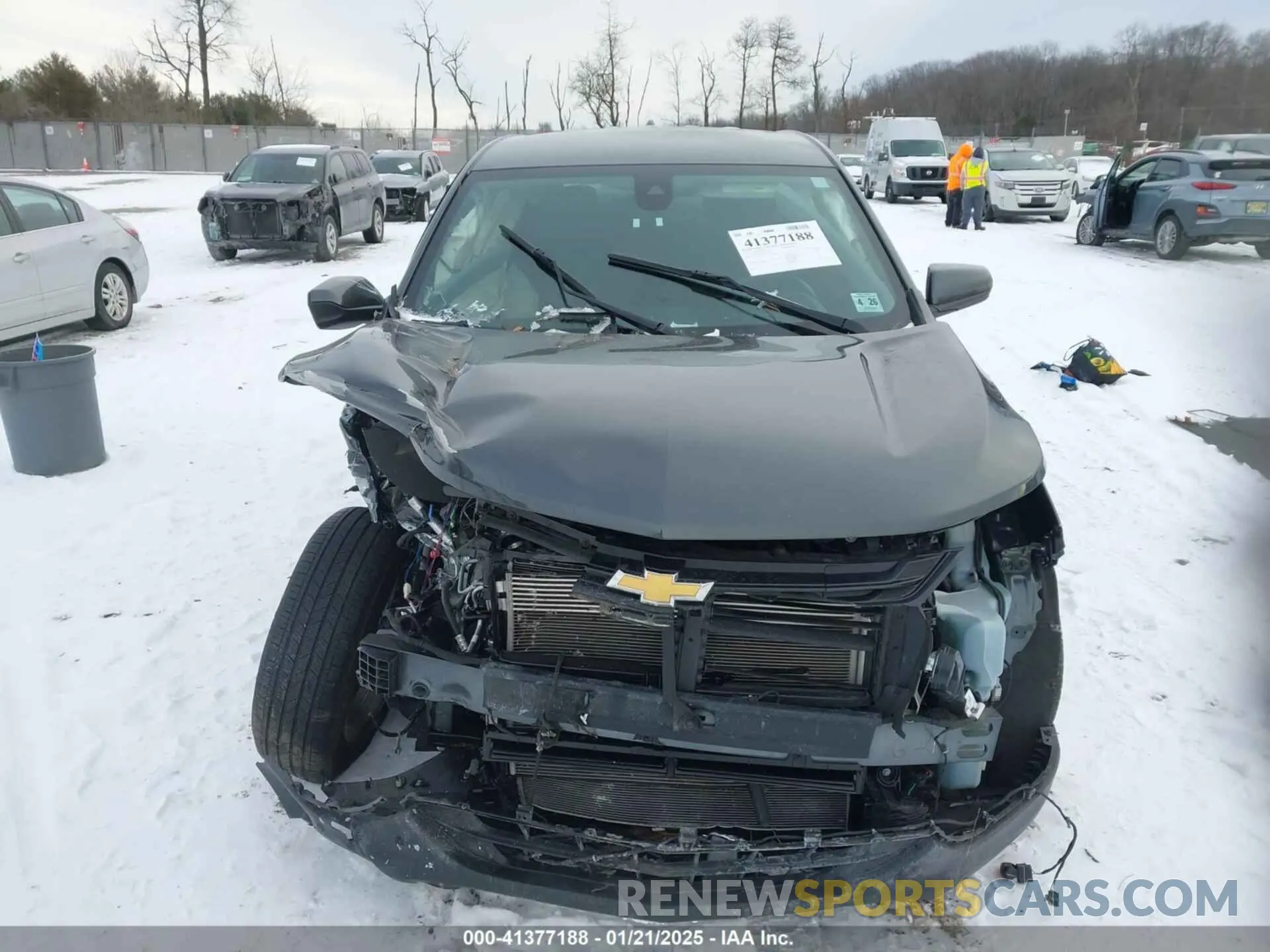 11 Фотография поврежденного автомобиля 3GNAXKEV4ML305484 CHEVROLET EQUINOX 2021