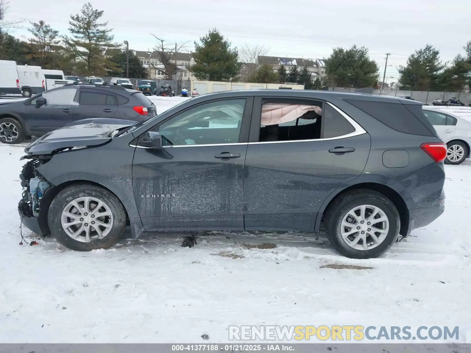 13 Фотография поврежденного автомобиля 3GNAXKEV4ML305484 CHEVROLET EQUINOX 2021