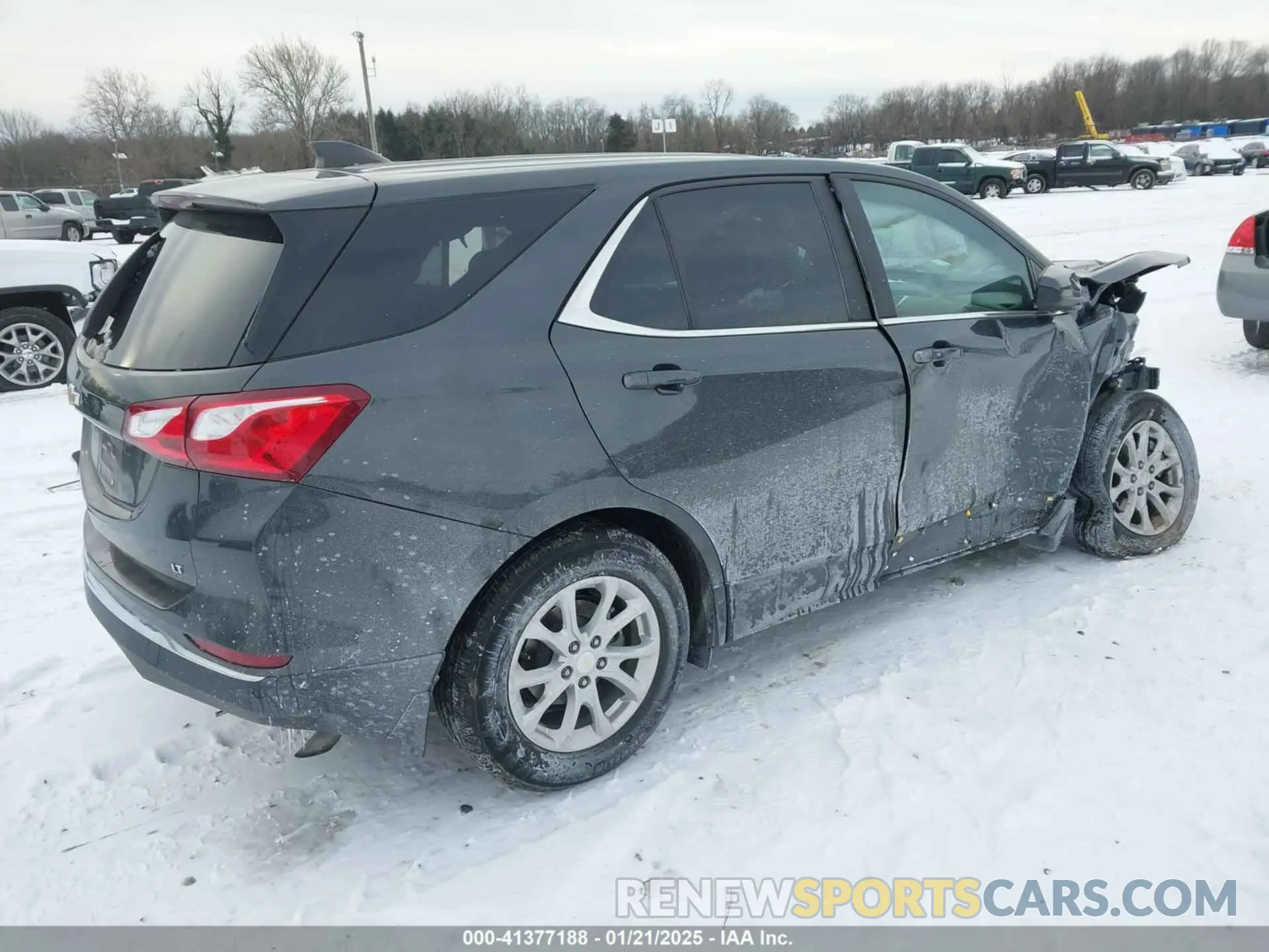 4 Фотография поврежденного автомобиля 3GNAXKEV4ML305484 CHEVROLET EQUINOX 2021