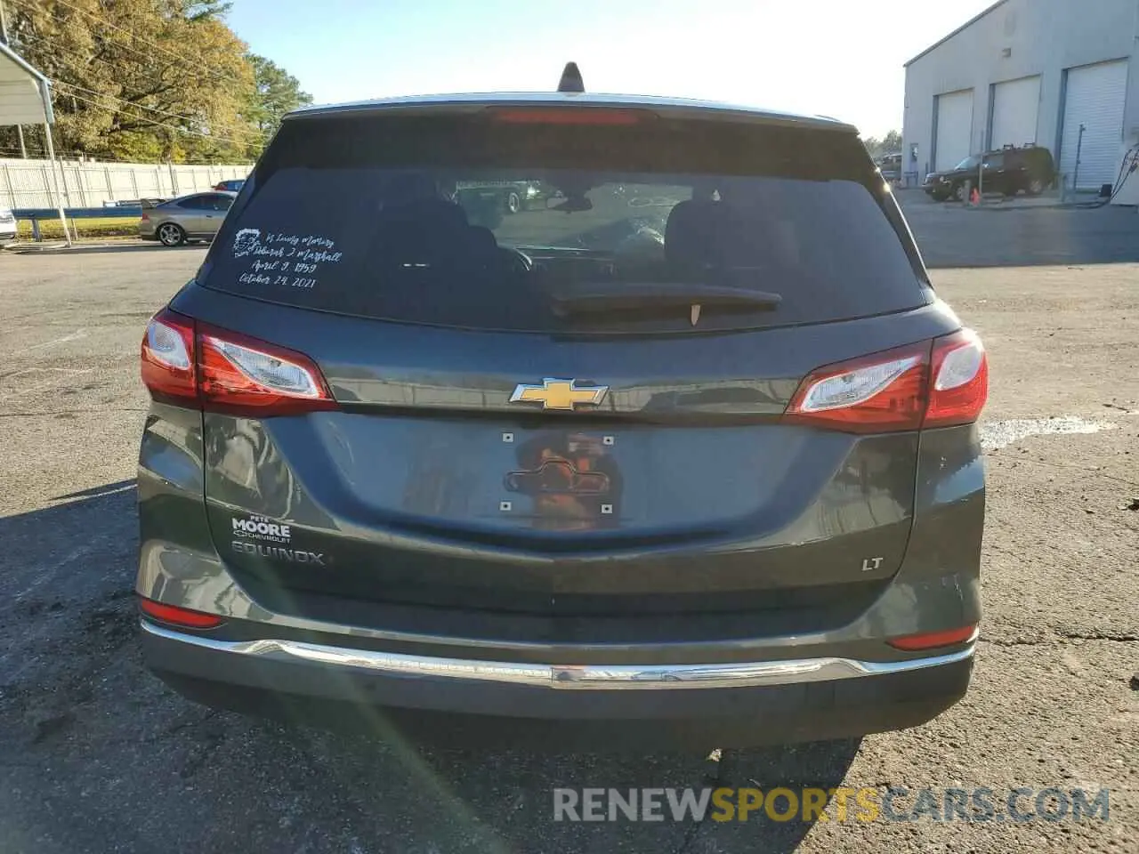 6 Photograph of a damaged car 3GNAXKEV4ML336461 CHEVROLET EQUINOX 2021