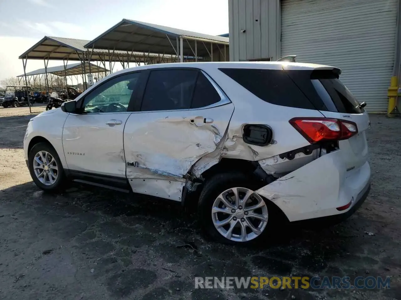 2 Фотография поврежденного автомобиля 3GNAXKEV4MS104772 CHEVROLET EQUINOX 2021