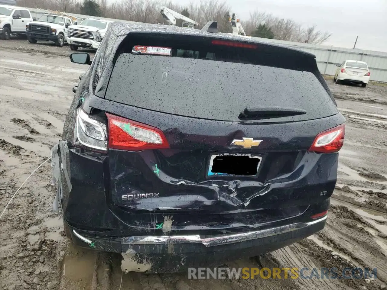 6 Photograph of a damaged car 3GNAXKEV4MS111043 CHEVROLET EQUINOX 2021