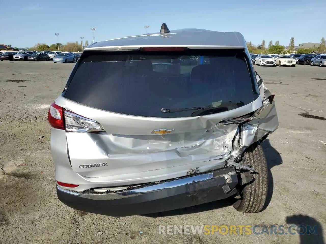 6 Photograph of a damaged car 3GNAXKEV4MS138016 CHEVROLET EQUINOX 2021