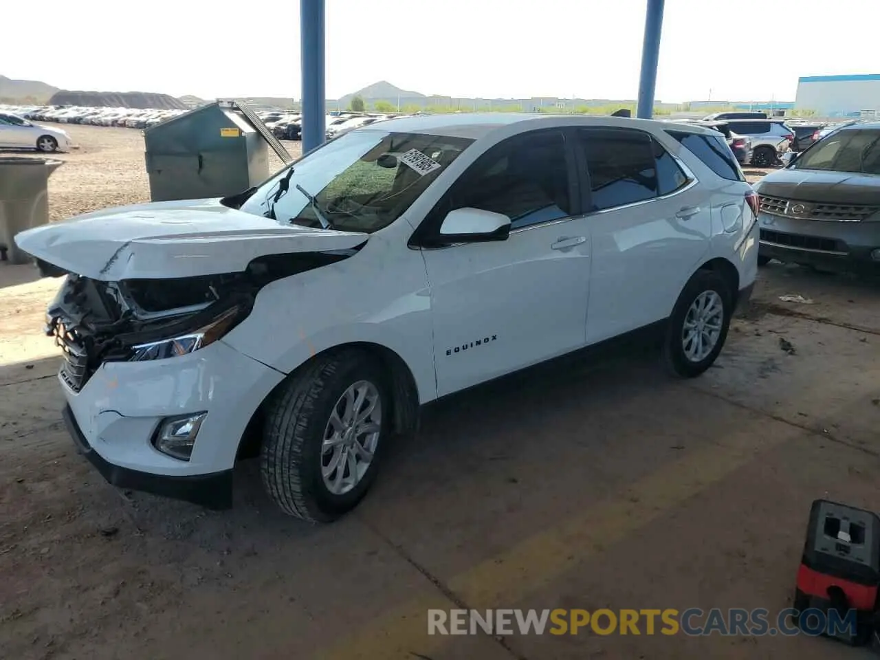 1 Фотография поврежденного автомобиля 3GNAXKEV4MS157326 CHEVROLET EQUINOX 2021