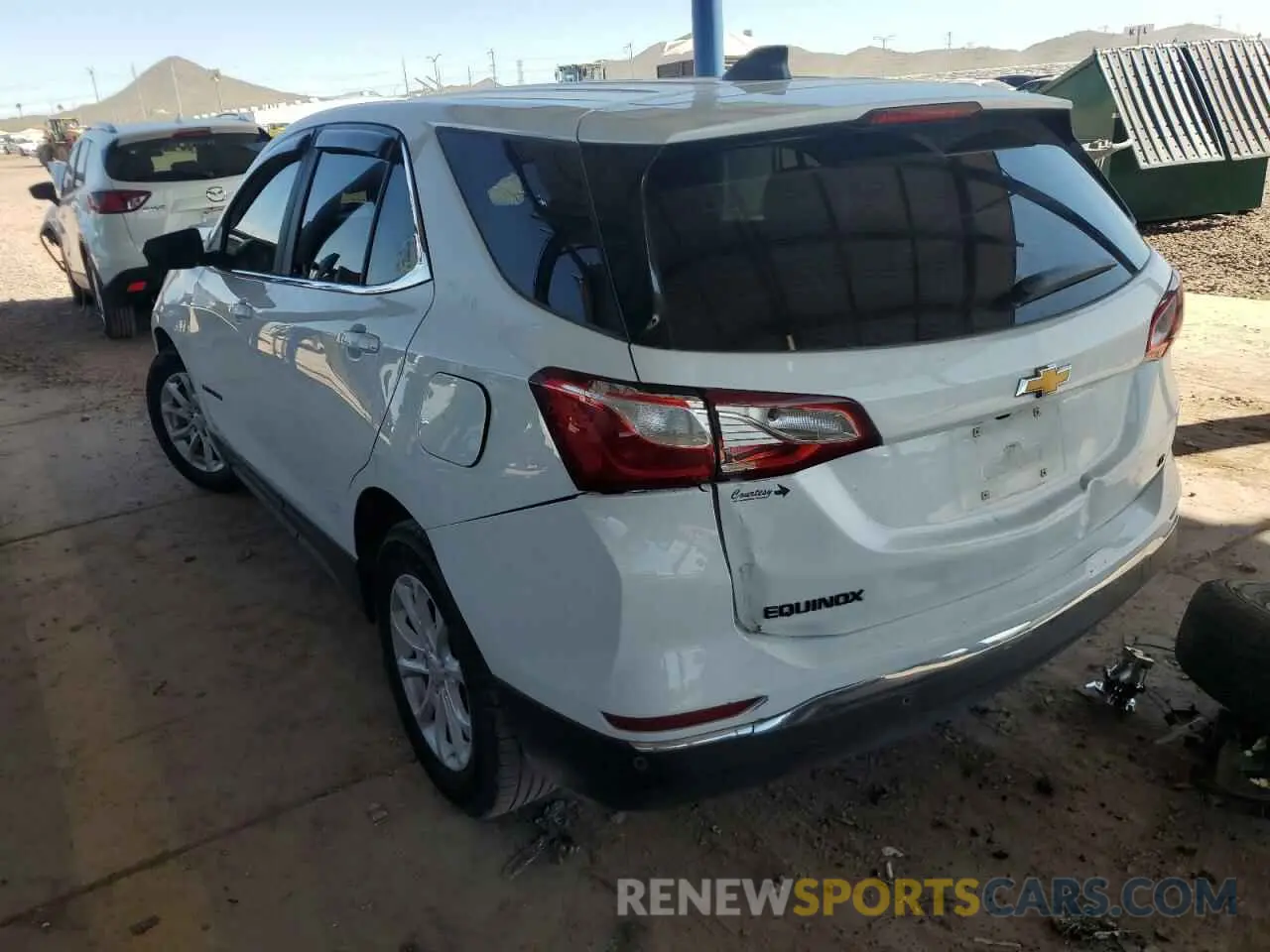 2 Фотография поврежденного автомобиля 3GNAXKEV4MS157326 CHEVROLET EQUINOX 2021
