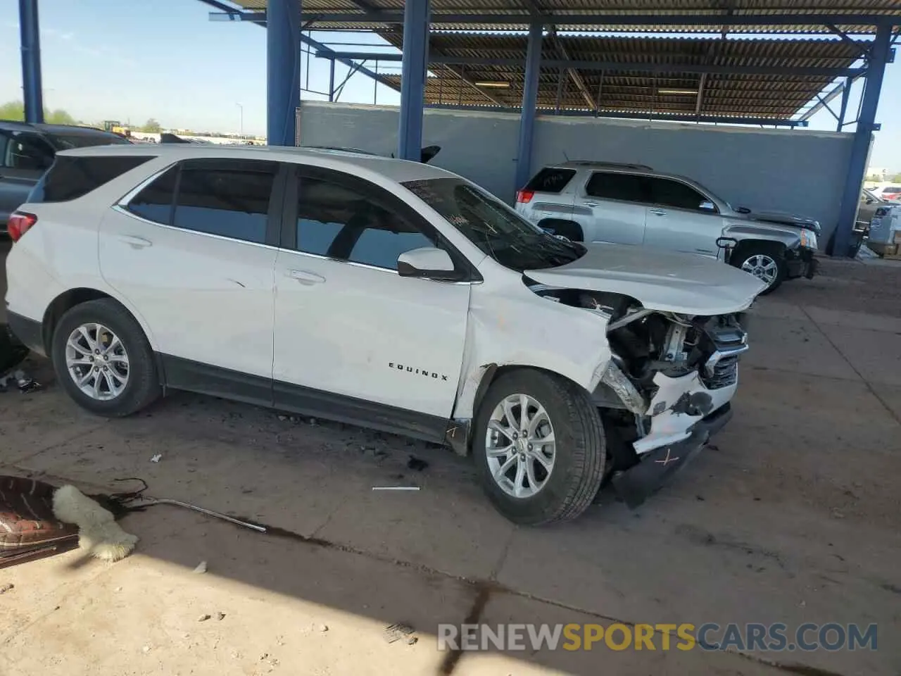 4 Фотография поврежденного автомобиля 3GNAXKEV4MS157326 CHEVROLET EQUINOX 2021