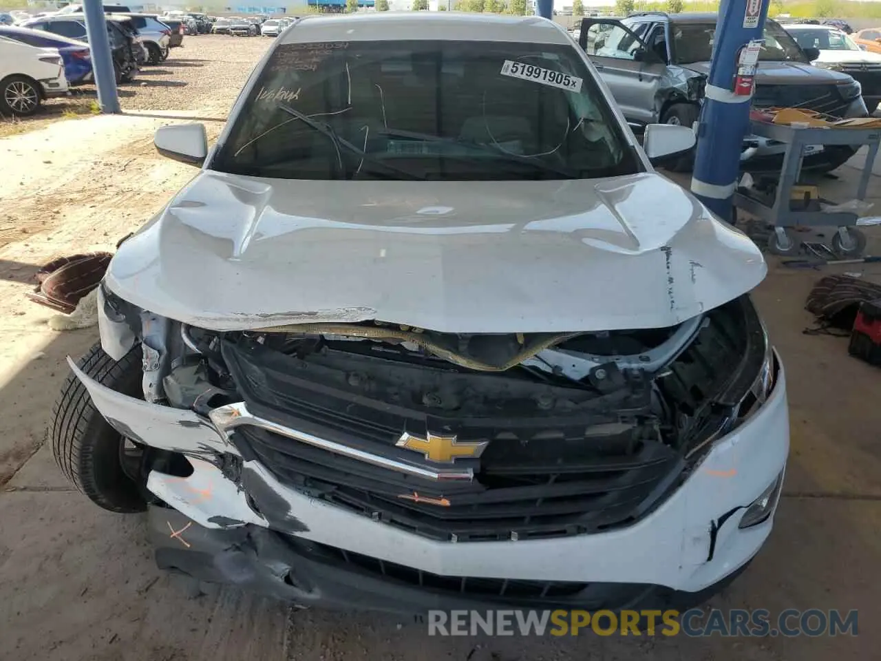 5 Фотография поврежденного автомобиля 3GNAXKEV4MS157326 CHEVROLET EQUINOX 2021