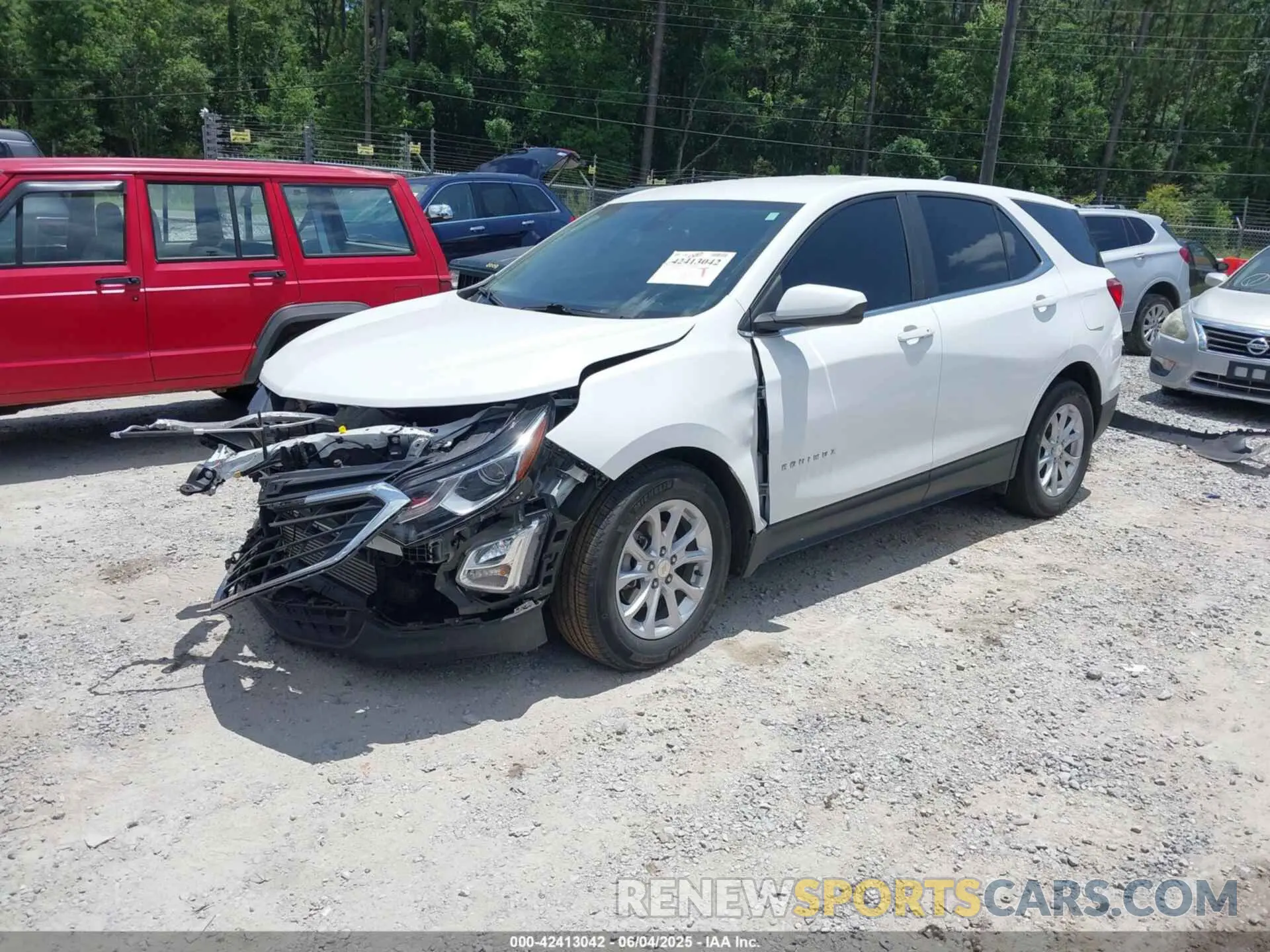 2 Фотография поврежденного автомобиля 3GNAXKEV4MS165331 CHEVROLET EQUINOX 2021