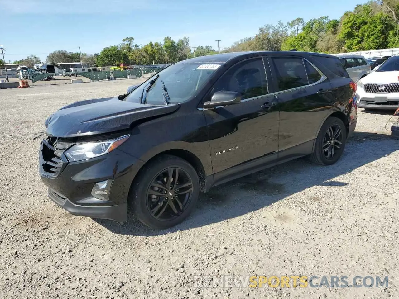 1 Photograph of a damaged car 3GNAXKEV5ML307924 CHEVROLET EQUINOX 2021
