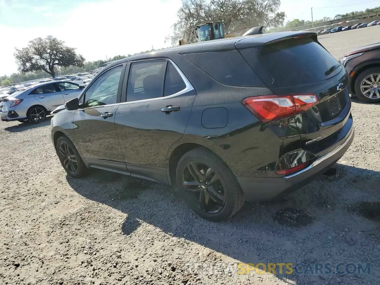 2 Photograph of a damaged car 3GNAXKEV5ML307924 CHEVROLET EQUINOX 2021
