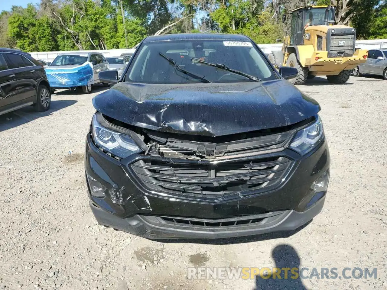 5 Photograph of a damaged car 3GNAXKEV5ML307924 CHEVROLET EQUINOX 2021
