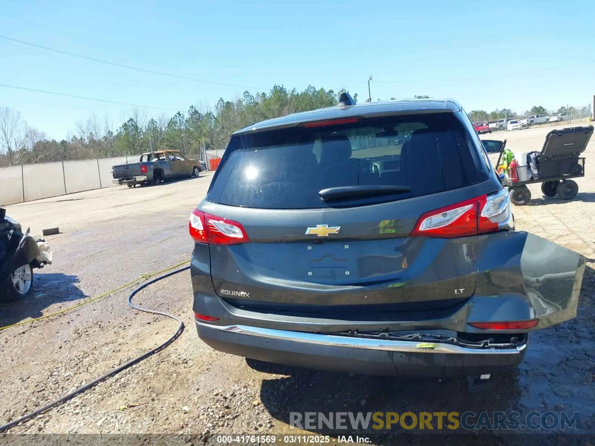 16 Photograph of a damaged car 3GNAXKEV5ML313271 CHEVROLET EQUINOX 2021