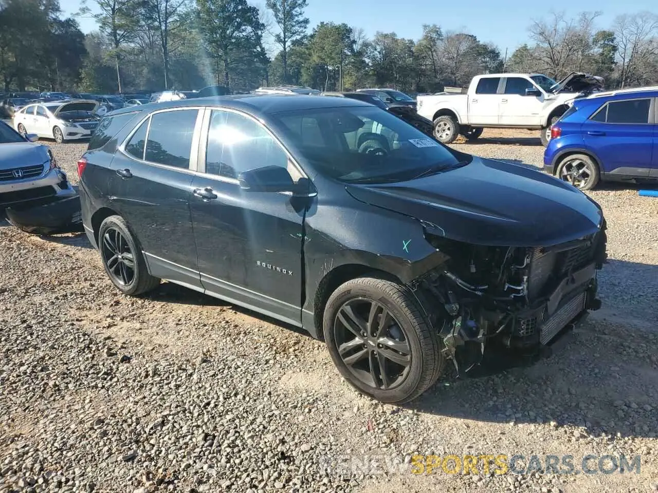 4 Фотография поврежденного автомобиля 3GNAXKEV5ML361157 CHEVROLET EQUINOX 2021