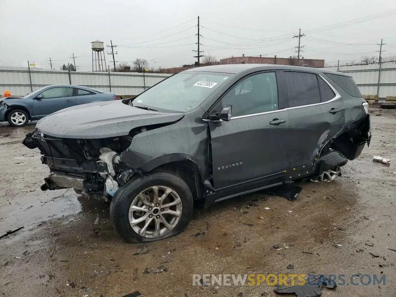 1 Photograph of a damaged car 3GNAXKEV5ML361756 CHEVROLET EQUINOX 2021