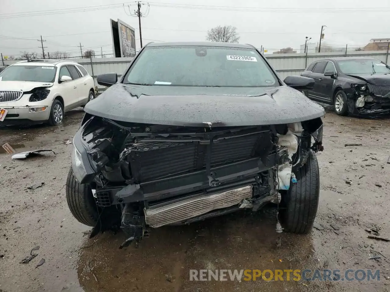 5 Photograph of a damaged car 3GNAXKEV5ML361756 CHEVROLET EQUINOX 2021