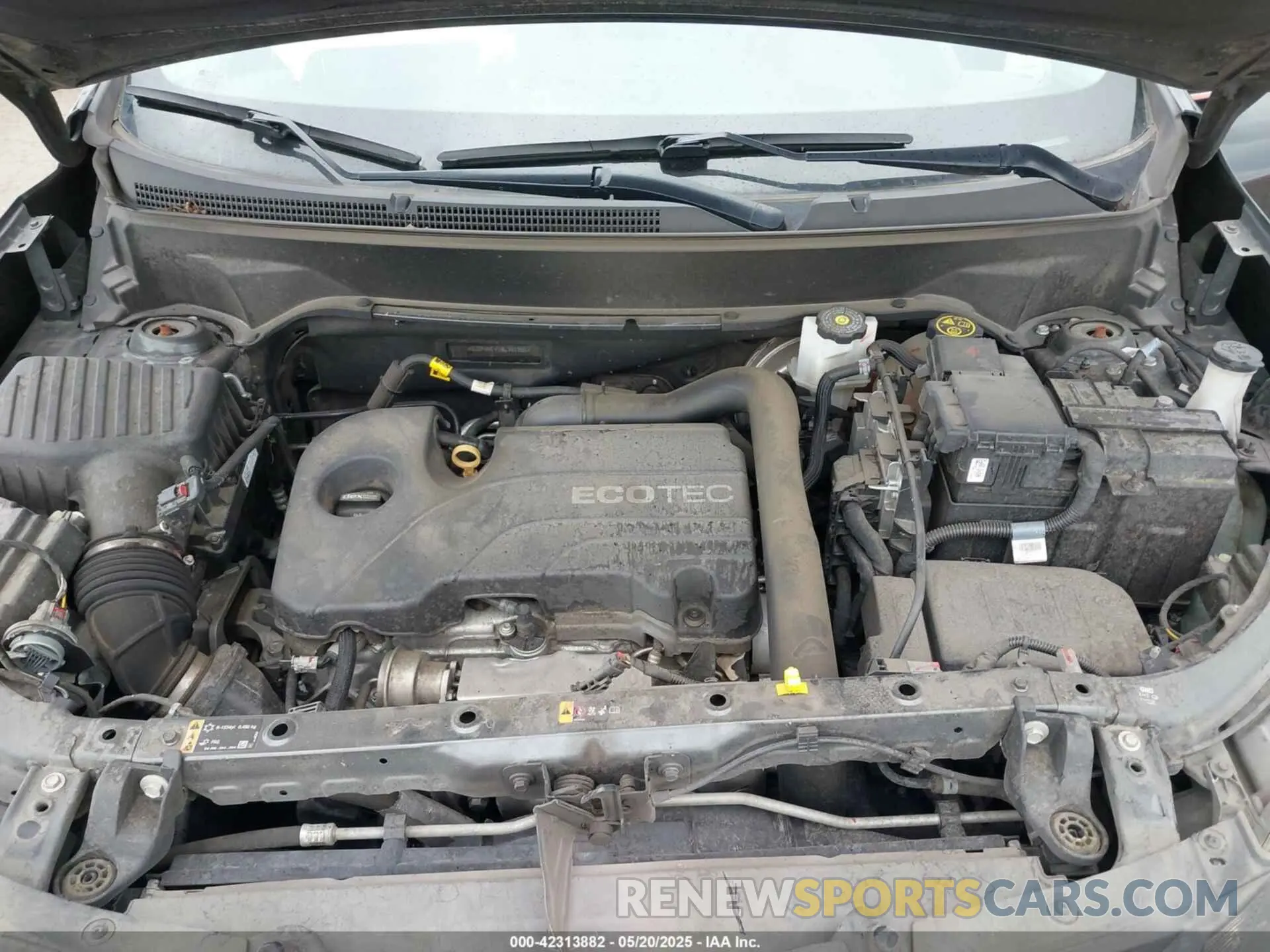 10 Photograph of a damaged car 3GNAXKEV5ML391968 CHEVROLET EQUINOX 2021