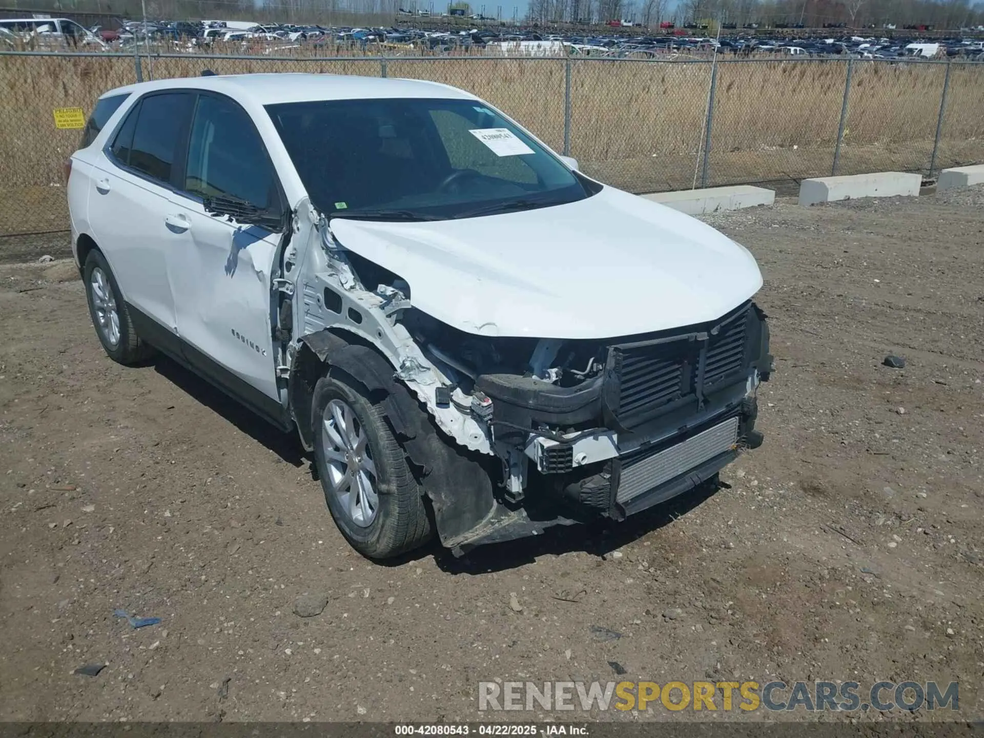 1 Фотография поврежденного автомобиля 3GNAXKEV5MS138218 CHEVROLET EQUINOX 2021