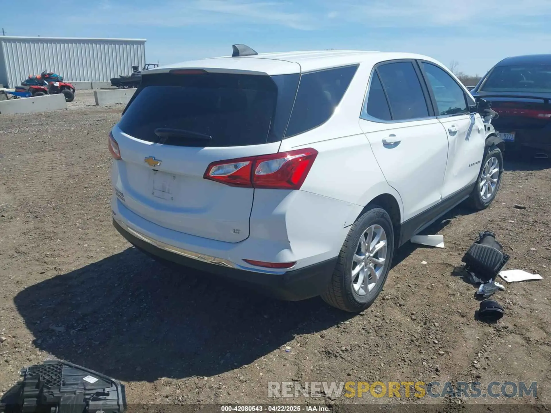 4 Фотография поврежденного автомобиля 3GNAXKEV5MS138218 CHEVROLET EQUINOX 2021