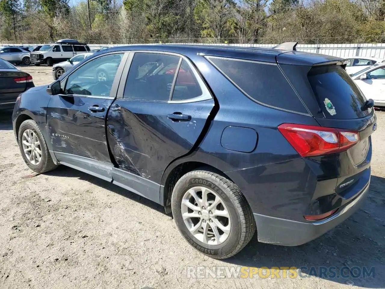 2 Photograph of a damaged car 3GNAXKEV6MS111027 CHEVROLET EQUINOX 2021