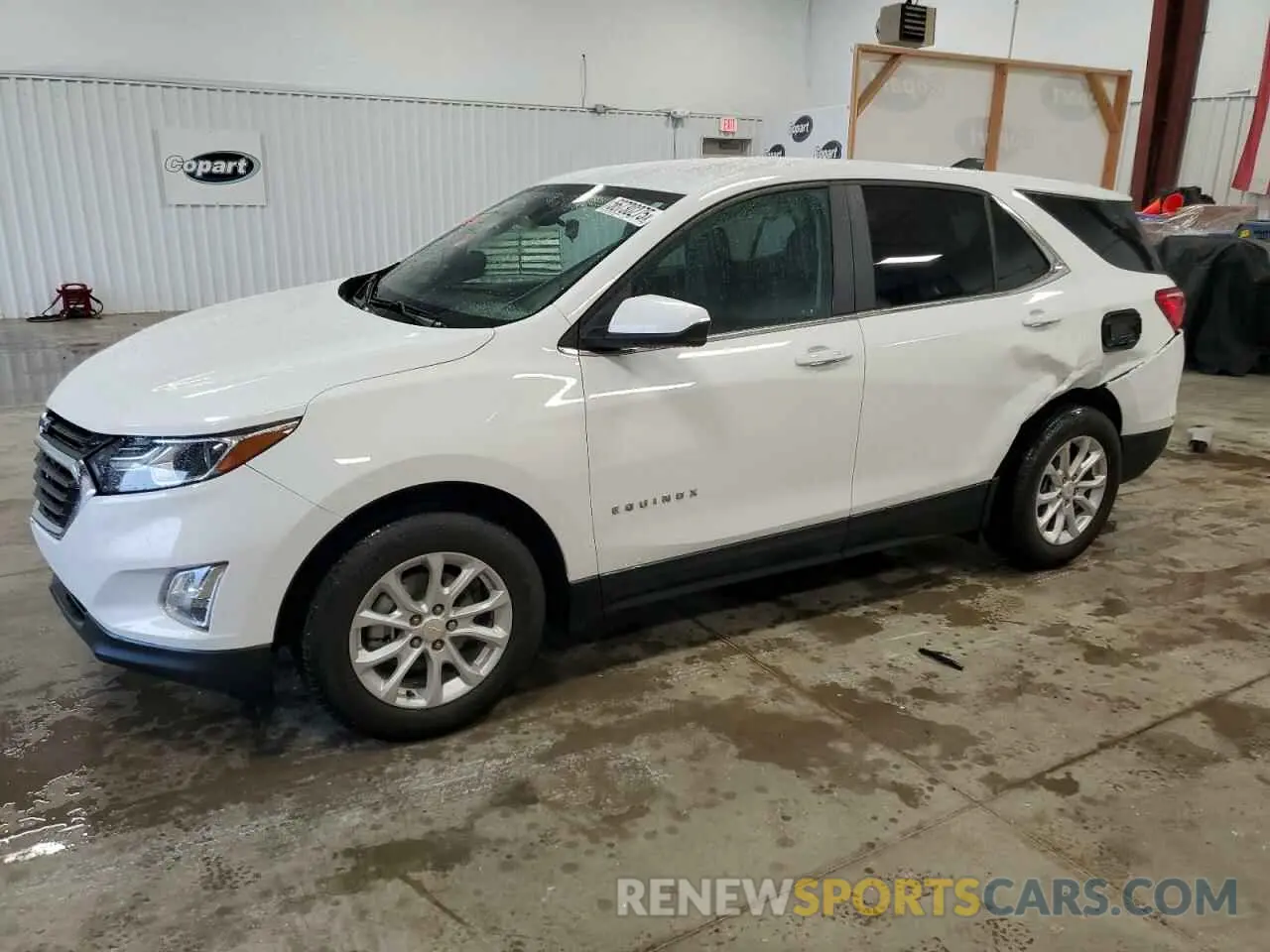 1 Фотография поврежденного автомобиля 3GNAXKEV6MS160387 CHEVROLET EQUINOX 2021