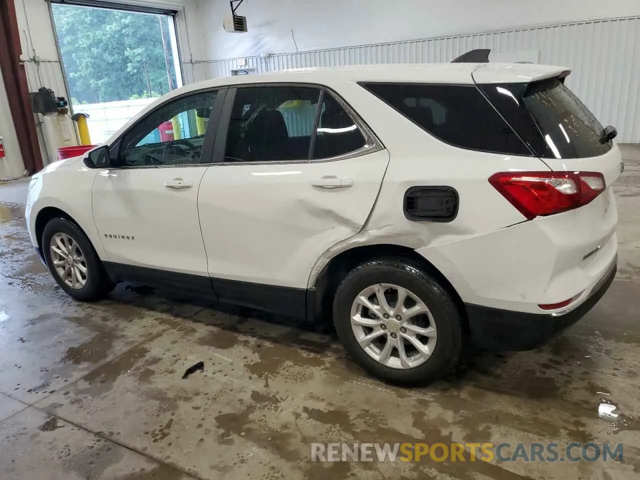 2 Фотография поврежденного автомобиля 3GNAXKEV6MS160387 CHEVROLET EQUINOX 2021