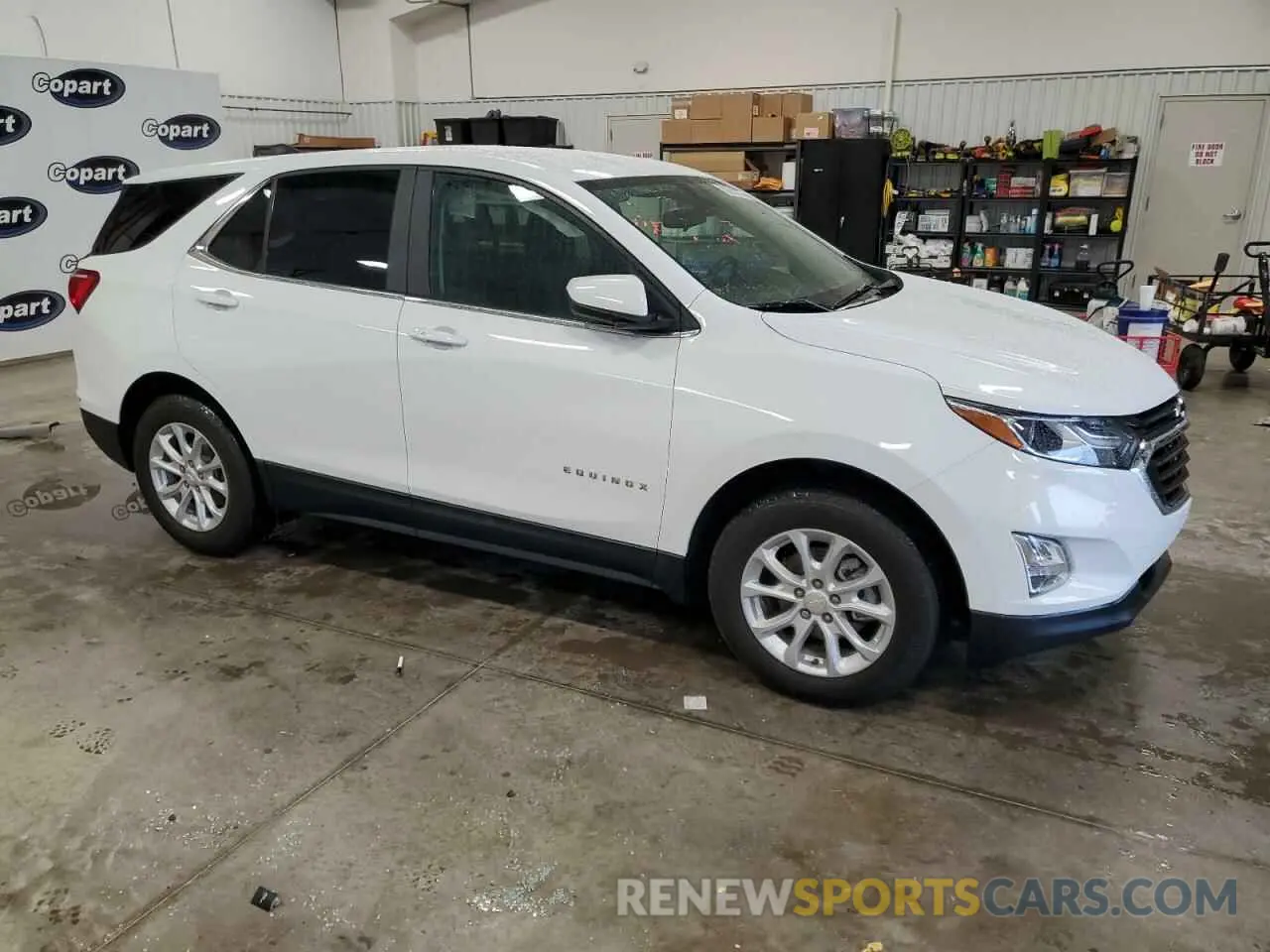 4 Фотография поврежденного автомобиля 3GNAXKEV6MS160387 CHEVROLET EQUINOX 2021